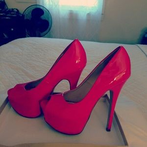 Red 6.5 heels